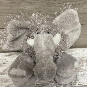GANZ Webkins Elephant HM007 Grey Plush Elephant Stuffed Animal Toy